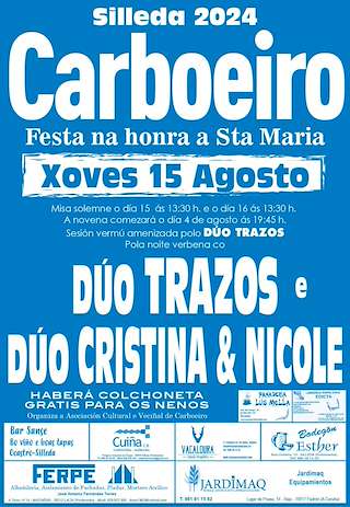 Santa María e San Roque de Carboeiro en Silleda