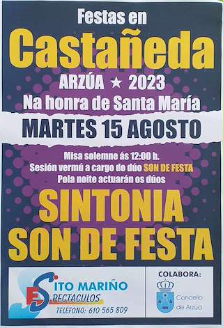 Santa María de Castañeda en Arzúa