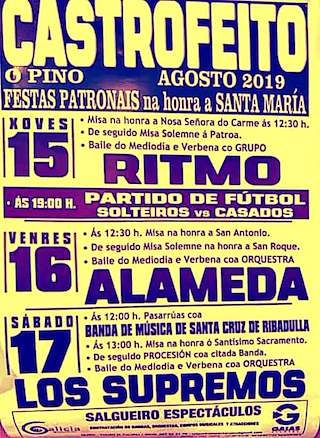 Santa María de Castrofeito en O Pino