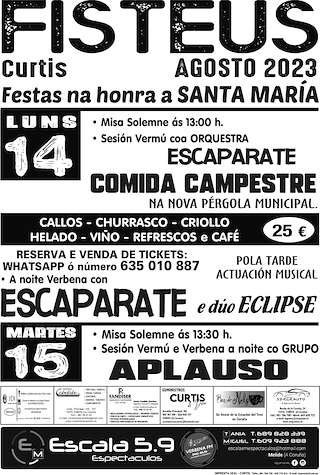 Santa María de Fisteus en Curtis