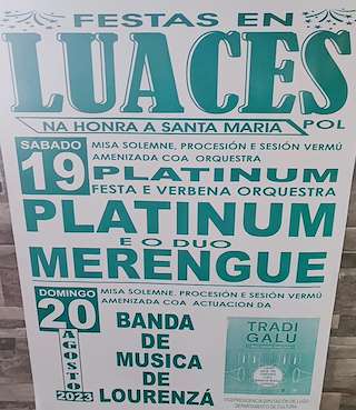 Santa María de Luaces (2026) en Pol