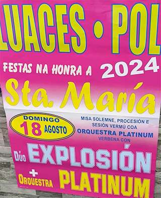 Santa María de Luaces (2026) en Pol