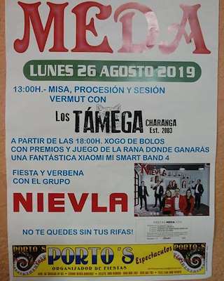 Santa María de Meda en A Veiga