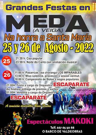 Santa María de Meda en A Veiga