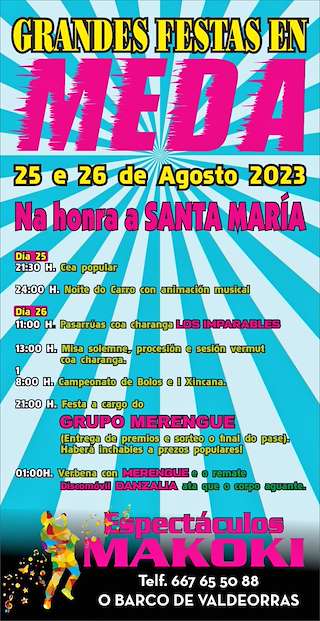 Santa María de Meda en A Veiga