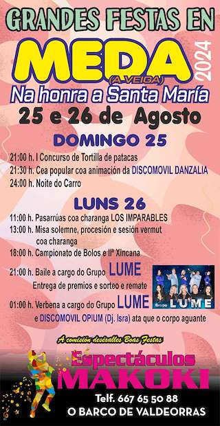 Santa María de Meda en A Veiga