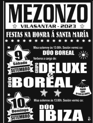 Santa María de Mezonzo en Vilasantar