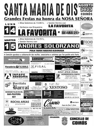 Santa María de Ois (2026) en Coirós