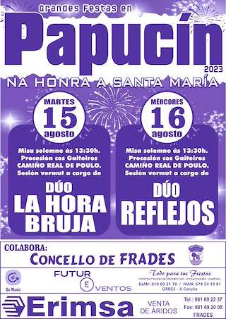 Santa María de Papucín en Frades