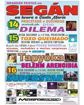 Santa María de Segán en O Saviñao