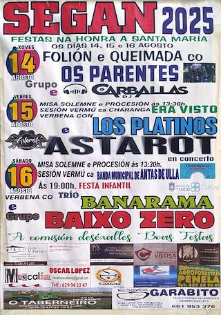 Santa María de Segán (2026) en O Saviñao