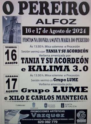 Santa María do Pereiro en Alfoz