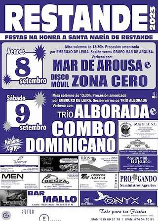 Santa María e o Santísimo Sacramento de Restande en Trazo