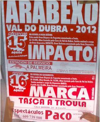 Nosa Señora e Santísimo Sacramento de Arabexo en Val do Dubra