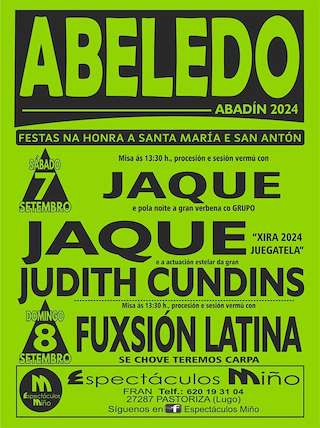 Santa María e San Antonio de Abeledo en Abadín