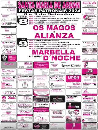 Santa María e San Roque de Ardán en Marín