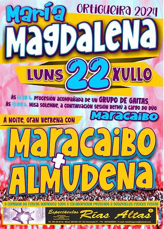 Santa María Magdalena  en Ortigueira