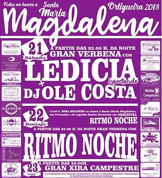 Santa María Magdalena  en Ortigueira