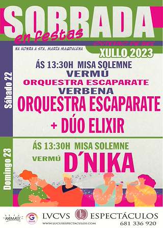 Santa María Magdalena de Sobrada en Outeiro de Rei