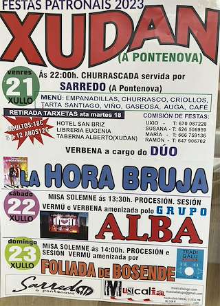 Santa María Magdalena de Xudán en A Pontenova