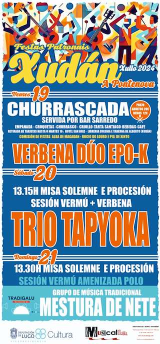 Santa María Magdalena de Xudán en A Pontenova