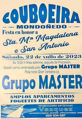 Santa María Magdalena y San Antonio de Couboeira en Mondoñedo