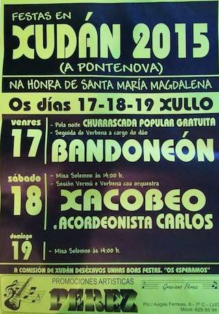 Santa María Magdalena de Xudán en A Pontenova