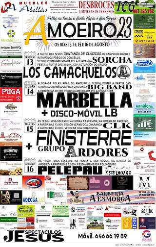 Santa María y San Roque en Amoeiro