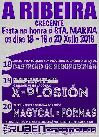 Santa Mariña de A Ribeira en Crecente