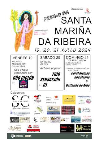 Santa Mariña de A Ribeira en Crecente