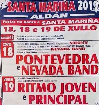 Santa Mariña de Aldán en Cangas