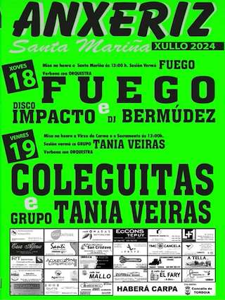 Santa Mariña de Anxeriz en Tordoia