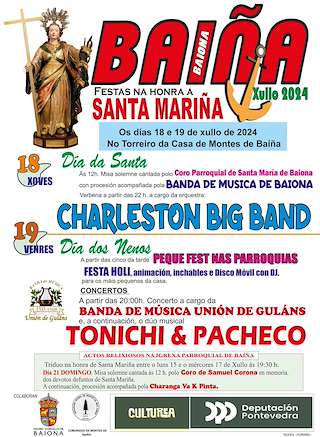 Santa Mariña de Baíña en Baiona