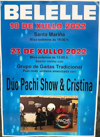 Santa Mariña de Belelle en Lalín