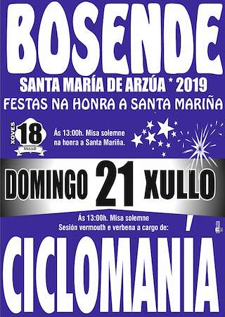 Santa María de Bosende en Arzúa