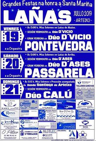 Santa Mariña de Lañas en Arteixo