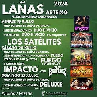 Santa Mariña de Lañas en Arteixo