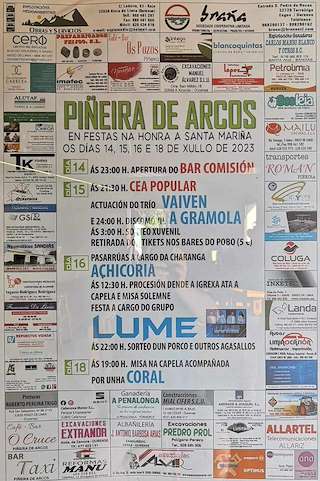 Santa Mariña de Piñeira de Arcos en Sandiás