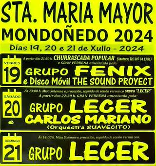 Santa Mariña de Santa María Mayor en Mondoñedo