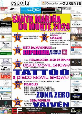 Festas de Santa Mariña do Monte en Ourense