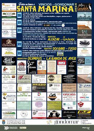 Santa Mariña de Vincios en Gondomar