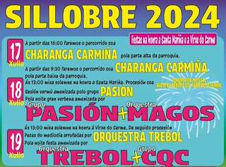 Santa Mariña e O Carme de Sillobre en Fene