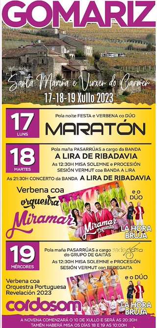 Santa Mariña e Virxe do Carmen de Gomariz (2026) en Leiro