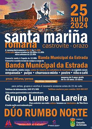 Santa Mariña de Orazo en A Estrada