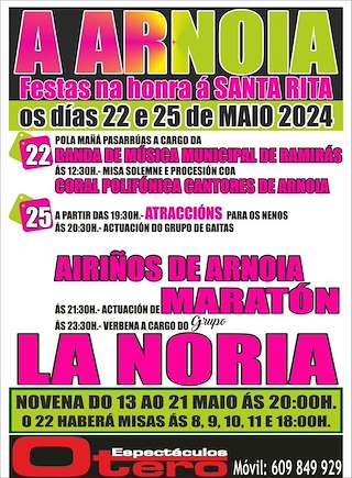 Santa Rita  (2026) en A Arnoia