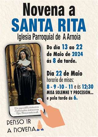Santa Rita  (2026) en A Arnoia