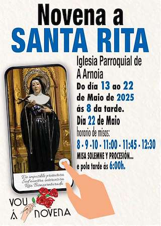 Santa Rita  (2026) en A Arnoia