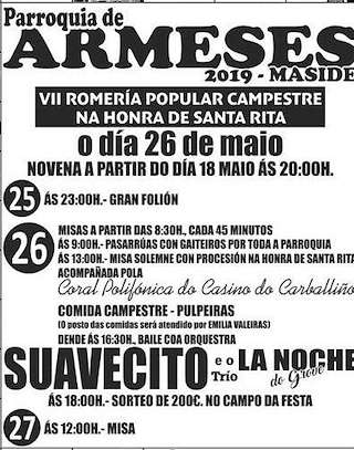 Santa Rita de Armeses en Maside