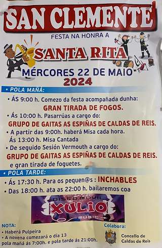 Santa Rita de San Clemente (2027) en Caldas de Reis