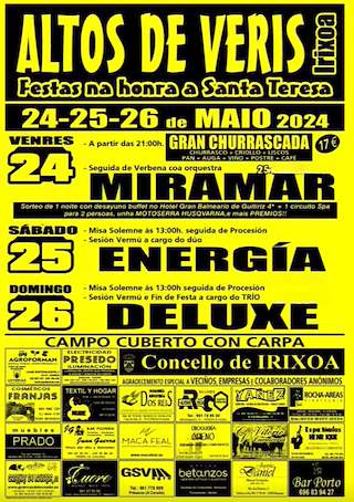 Santa Teresa de Altos de Verís en Irixoa